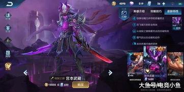 宫本新皮肤最新爆料图片,剑舞苍穹，神秘力量觉醒